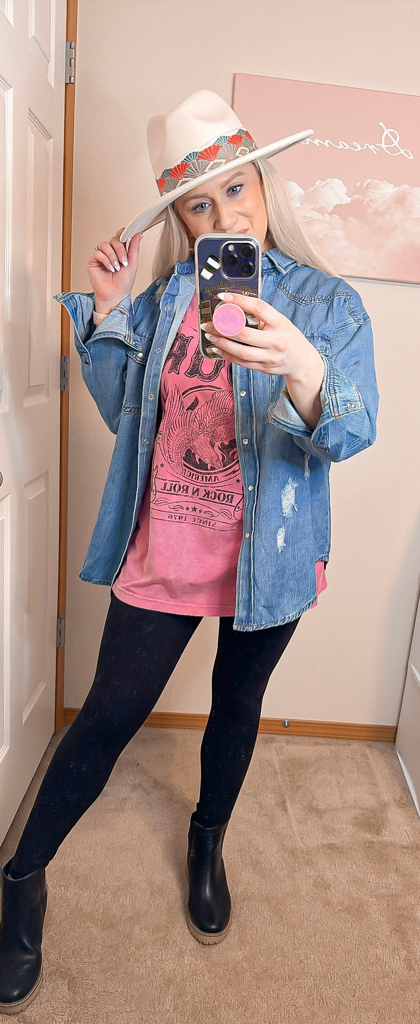 Pink World Tour Graphic Tee