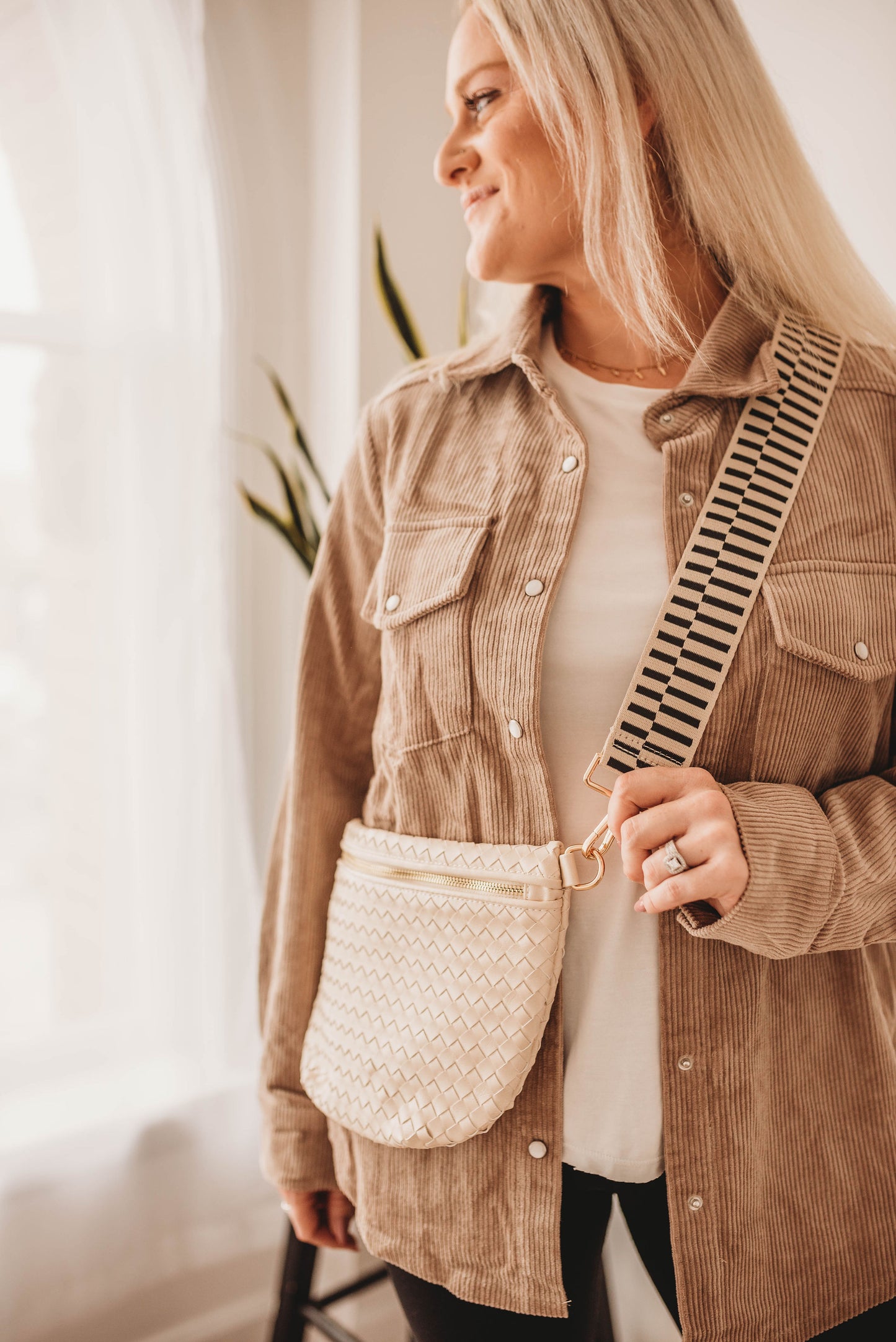 Corduroy Button-up Shacket