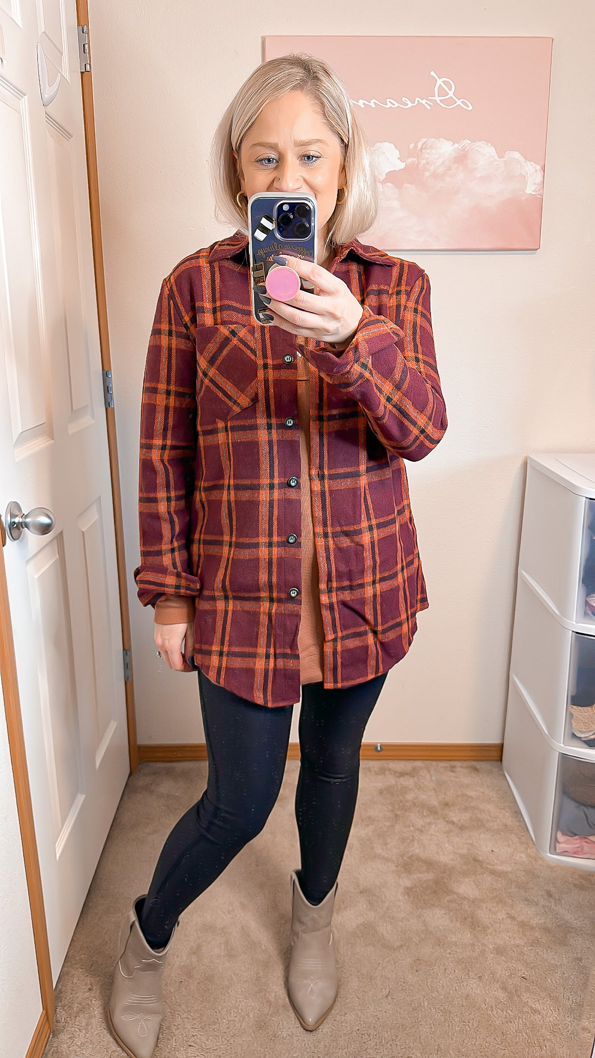 Red Plaid Flannel