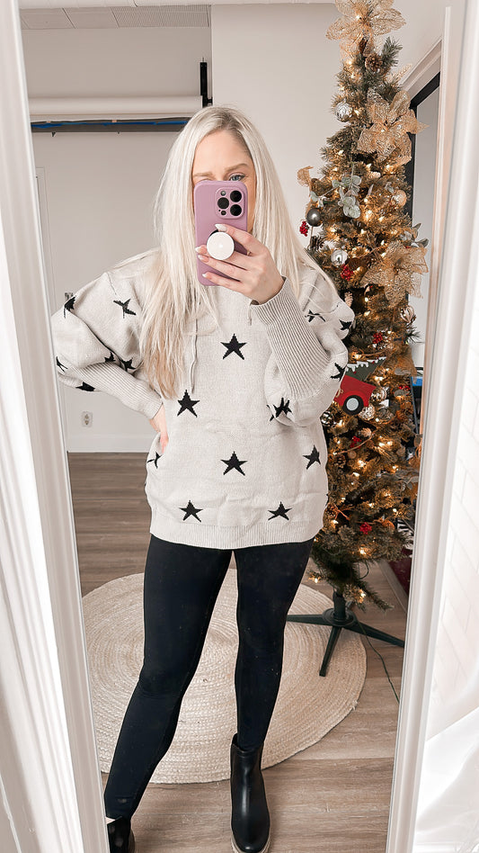 Hooded Star Sweater